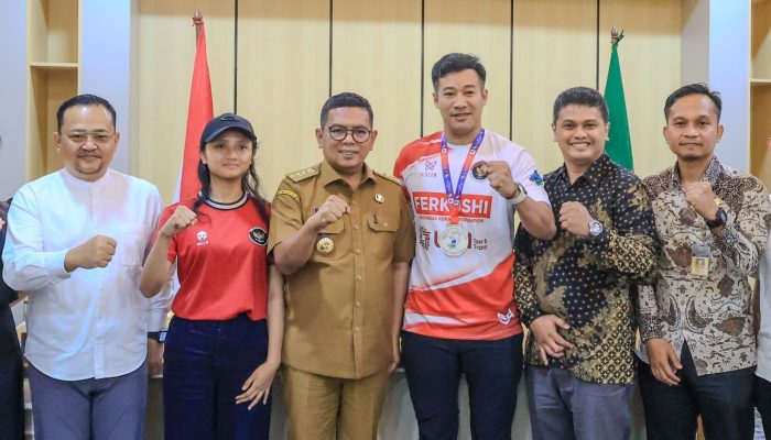 Andra Soni Terima Audiensi Atlet Kurash Tangerang Jelang Asian Games 2026