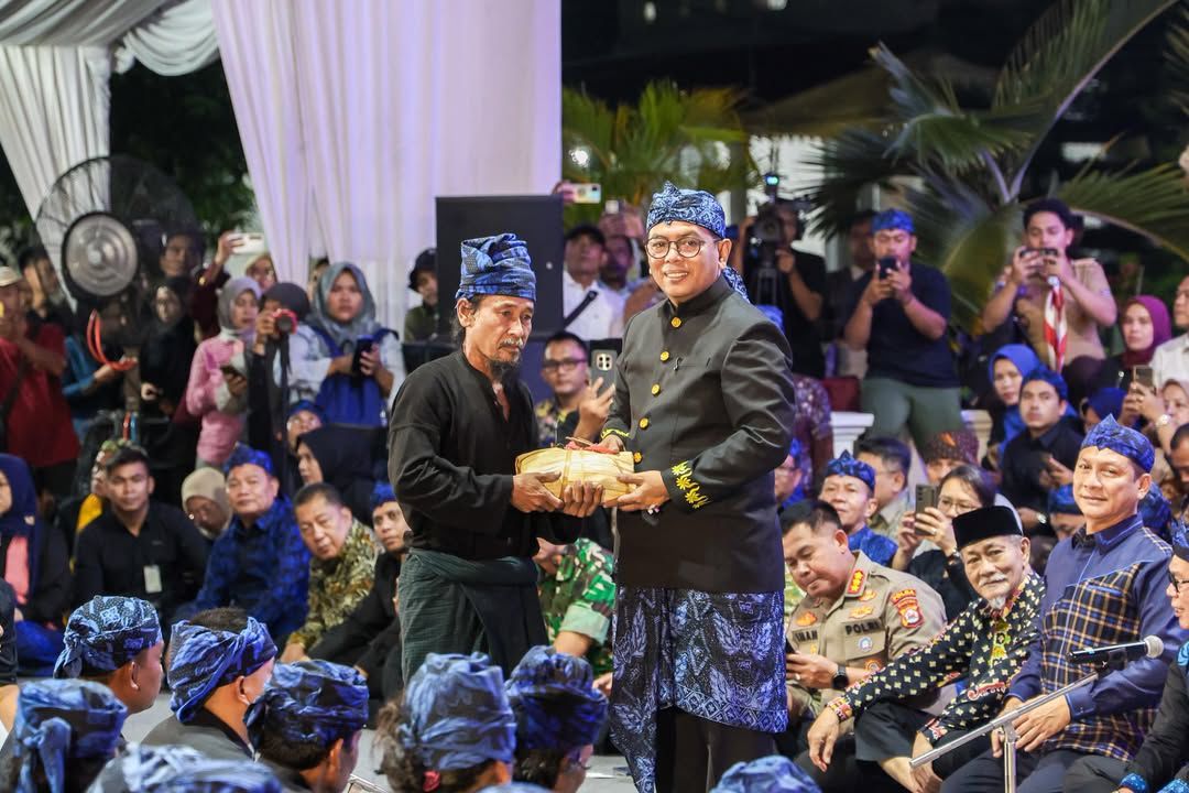Seba Baduy 2026, Andra Soni Terima Amanat Jaga Alam dari 1.552 Warga Adat Baduy 