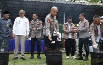 Polda Banten Musnahkan 8.527 Lembar Uang Palsu