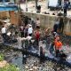 Korve Bersama di Kali Ledug Tangerang, 30 Ton Sampah Diangkut untuk Antisipasi Banjir