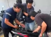 Curanmor Bersenpi Viral di Cikande Dibekuk, Polisi Amankan 4 Motor Curian