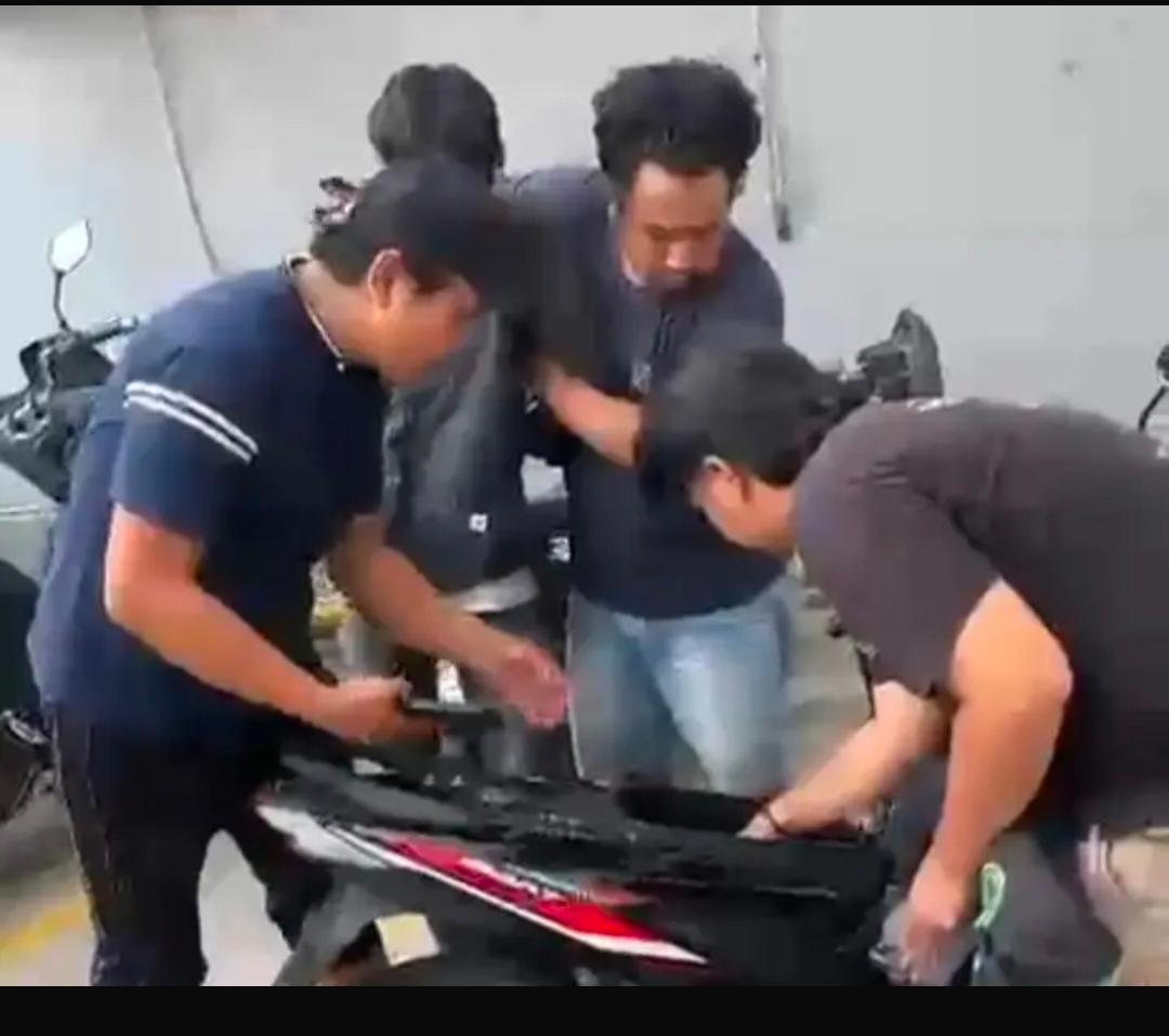Curanmor Bersenpi Viral di Cikande Dibekuk, Polisi Amankan 4 Motor Curian