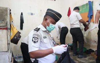 Lapas Serang Gelar Sidak Gabungan, Cegah Gangguan Kamtib di Blok Hunian Lapas Serang Gelar Sidak Gabungan, Cegah Gangguan Kamtib di Blok Hunian