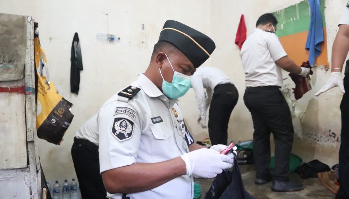 Lapas Serang Gelar Sidak Gabungan, Cegah Gangguan Kamtib di Blok Hunian