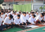 Warga Binaan Lapas Serang Khusyuk Salat Idul Adha Bersama Petugas