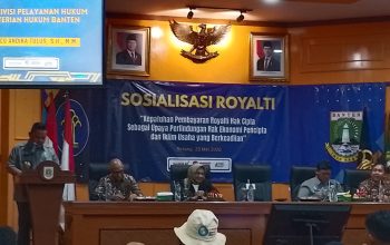 Kemenkum Banten Sosialisasikan Royalti Musik, Pelaku Usaha Diminta Taat Bayar Hak Cipta