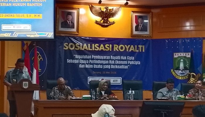 Kemenkum Banten Sosialisasikan Royalti Musik, Pelaku Usaha Diminta Taat Bayar Hak Cipta