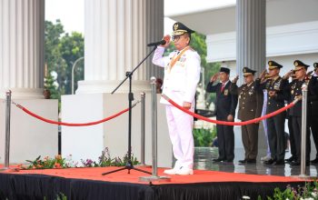 Pimpin Upacara Hari Lahir Pancasila, Andra Soni Titipkan Pesan Keadilan bagi Kepala Daerah