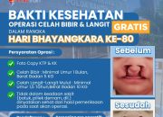 Polda Banten Gelar Bakti Kesehatan Gratis Sambut Hari Bhayangkara ke-80