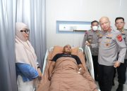Kapolda Banten Jenguk Bripda Fajar Korban Penganiayaan Debt Collector, Kondisinya Membaik