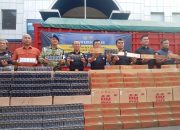 Modus Pakan Ternak Terbongkar, Bea Cukai Sita 8,2 Juta Batang Rokok Ilegal