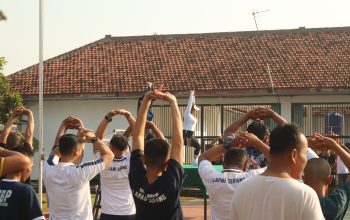 Lapas Kelas IIA Serang Gelar Senam Bersama, Jaga Kebugaran dan Semangat Warga Binaan Lapas Kelas IIA Serang Gelar Senam Bersama, Jaga Kebugaran dan Semangat Warga Binaan