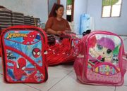 Produksi Tas Sekolah Home Industri di Serang Mulai Bergairah, Pesanan Naik dalam Sebulan Terakhir