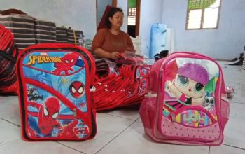 Produksi Tas Sekolah Home Industri di Serang Mulai Bergairah, Pesanan Naik dalam Sebulan Terakhir