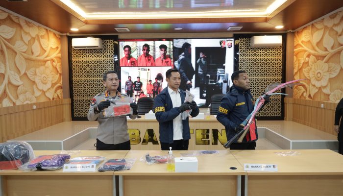 Pengungkapan 2 Kasus Curanmor di Banten, Polisi Sita 13 Motor Curian dan Revolver Rakitan