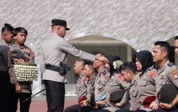 Polda Banten Terima Tanda Kehormatan Nugraha Sakanti dari Presiden Prabowo