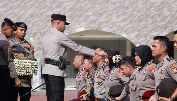 Polda Banten Terima Tanda Kehormatan Nugraha Sakanti dari Presiden Prabowo