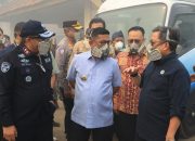 Gubernur Banten Tinjau Kebakaran TPA Jatiwaringin, Soroti Ancaman Gas Metana