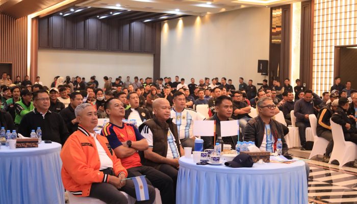 Nobar Final Piala Dunia 2026 di Mapolda Banten, Kapolda Sepak Bola Satukan Semua Elemen