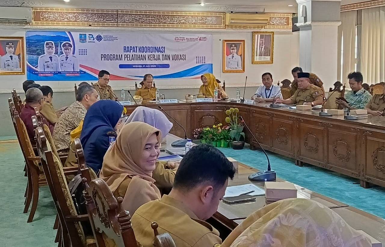 TPT Kabupaten Serang 8,73%, Perkuat Pelatihan Vokasi untuk Tekan Pengangguran