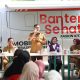 350 Warga Tangerang Ikut Cek Kesehatan Gratis, Andra Soni.Tak Punya BPJS Tetap Dilayani