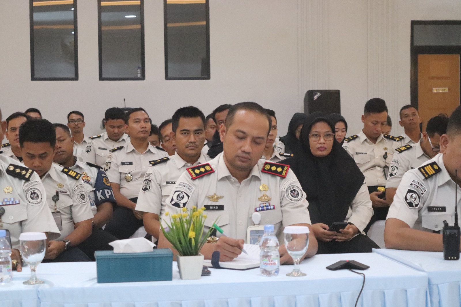 Lapas Serang Perkuat Keamanan Jelang HUT ke-81 RI, Petugas Ikuti Arahan Dirjen PAS