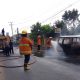Mobil Toyota Kijang Super Terbakar di Jalan Jenderal Sudirman Metro, Diduga Akibat Korsleting