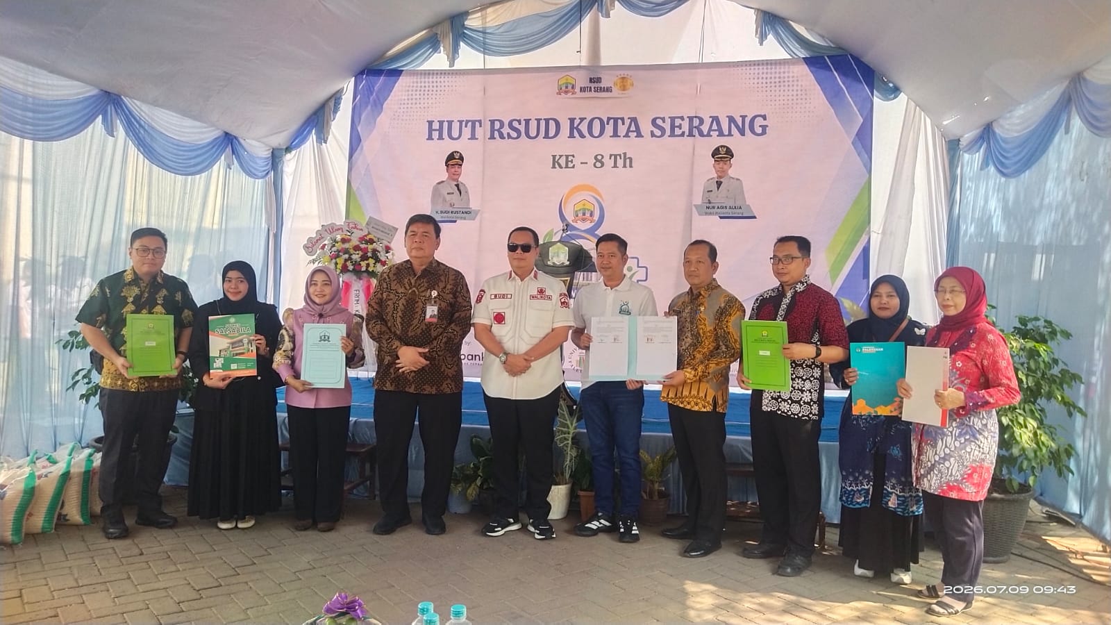 HUT ke-8 RSUD Kota Serang Jadi Momentum Tingkatkan Mutu Layanan, Siap Hadapi Reakreditasi