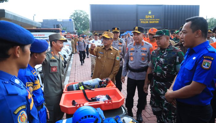 Kapolda Banten dan Gubernur Andra Soni Perkuat Sinergi Hadapi Karhutla-Kekeringan