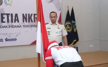 Dua Narapidana Kasus Terorisme di Lapas Serang Ikrar Setia NKRI