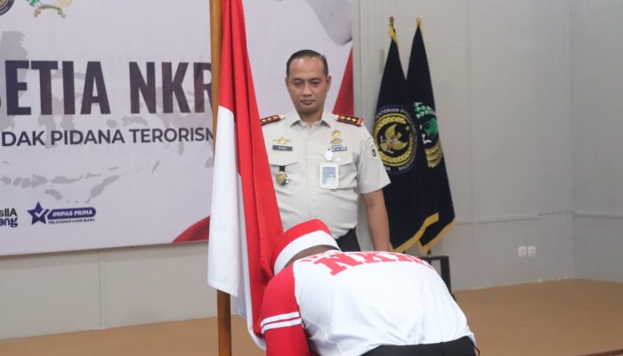 Dua Narapidana Kasus Terorisme di Lapas Serang Ikrar Setia NKRI