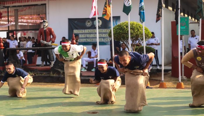Porsenap Meriahkan Lapas Serang, Warga Binaan Ikut Adu Sportivitas 