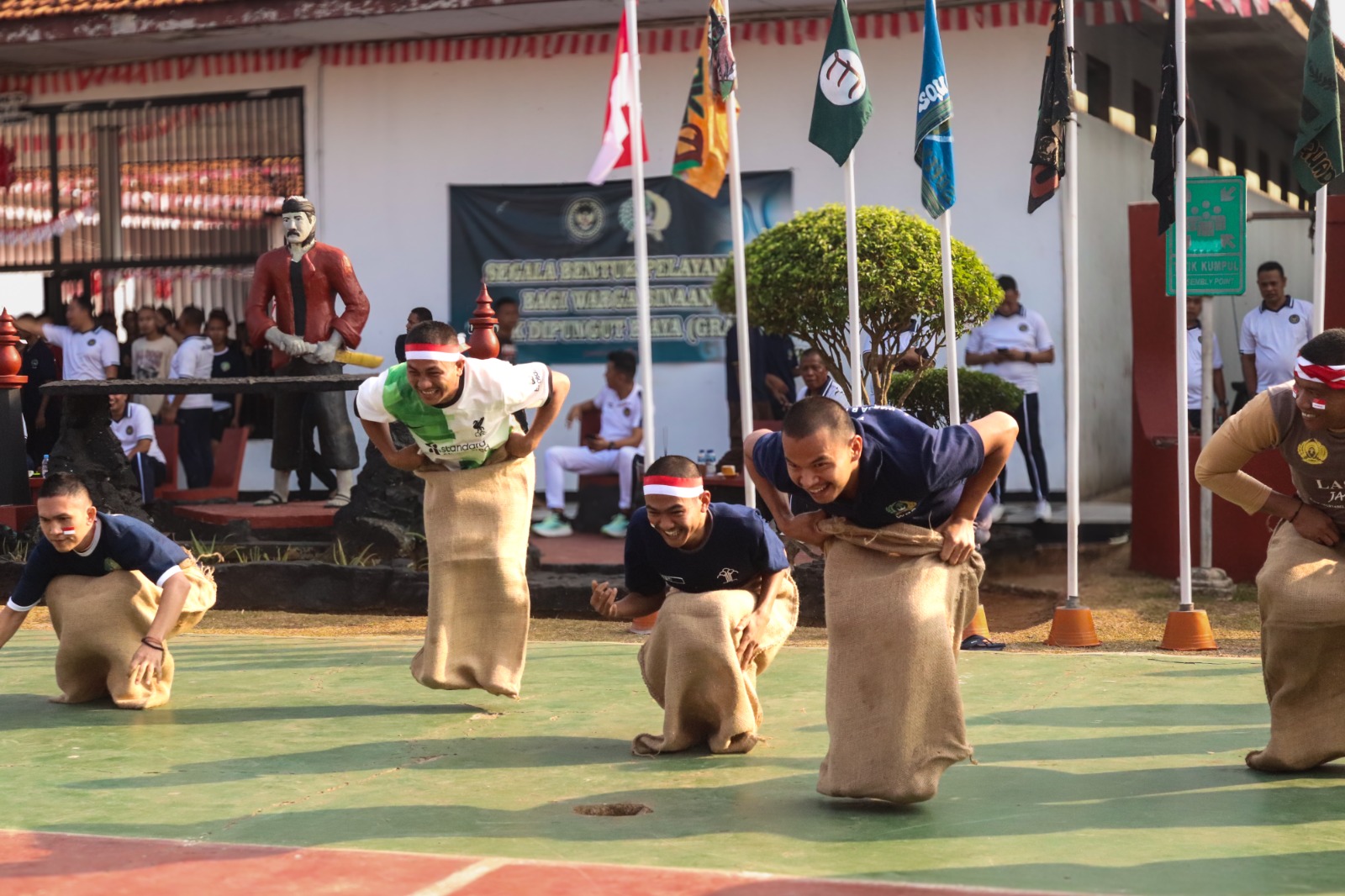 Porsenap Meriahkan Lapas Serang, Warga Binaan Ikut Adu Sportivitas 