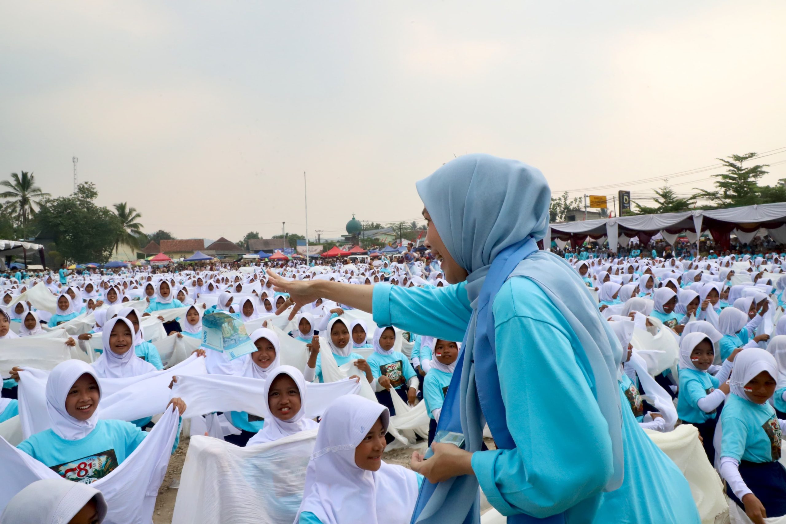 4.500 Warga Padarincang Ikut Tari Kolosal, Wagub Banten Dorong Festival Gabrugan Masuk KEN