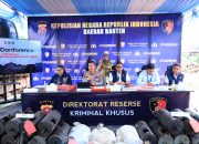 Polda Banten Ungkap 8 Kasus Tambang Ilegal dan Penyalahgunaan Solar Subsidi, 7 Tersangka Ditetapkan