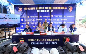 Polda Banten Ungkap 8 Kasus Tambang Ilegal dan Penyalahgunaan Solar Subsidi, 7 Tersangka Ditetapkan