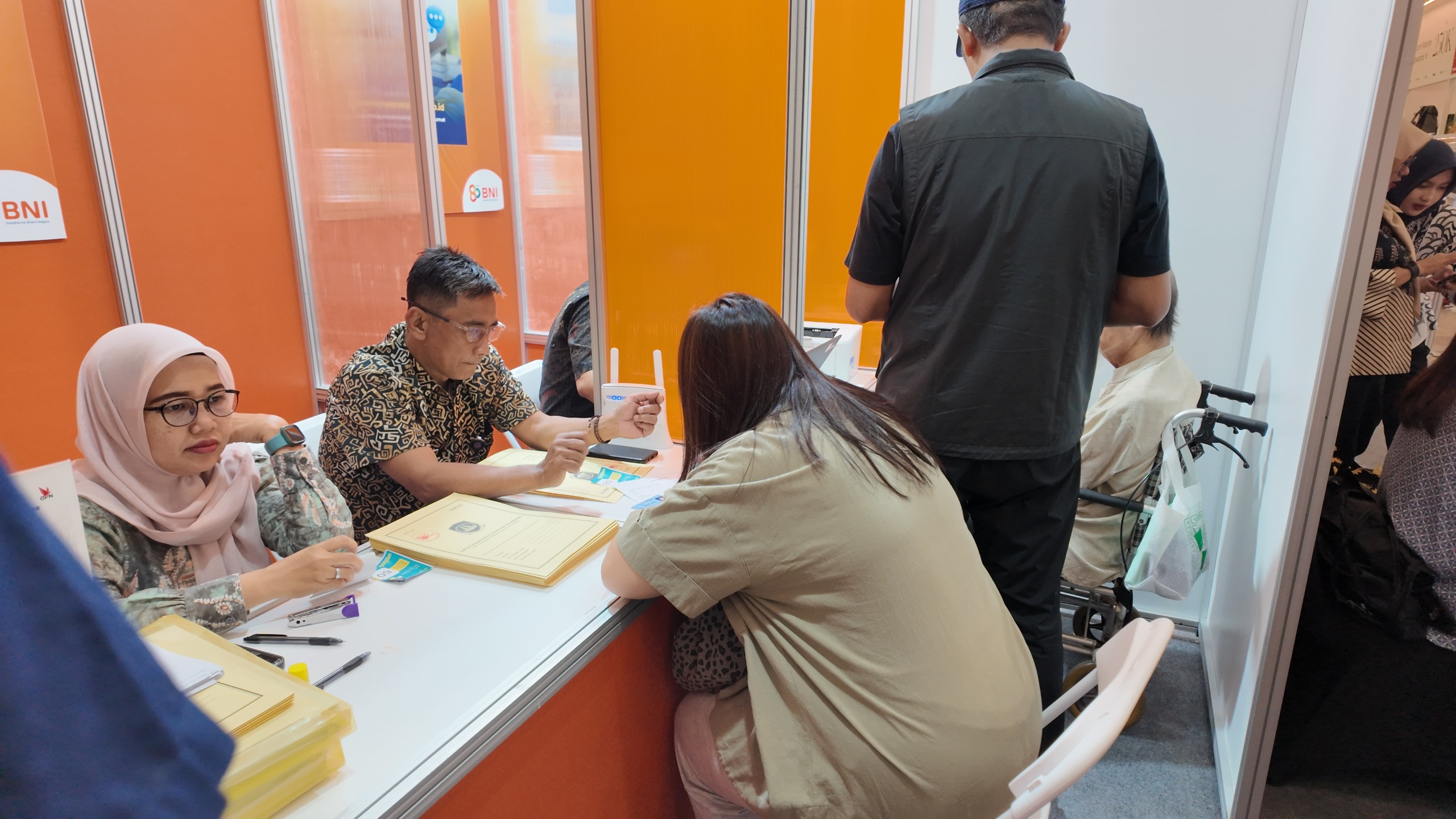 Imigrasi Banten Hadirkan Layanan Pasporia di BNI wondrX 2026 ICE BSD