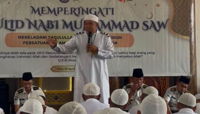 Lapas Serang Gelar Maulid Nabi, Warga Binaan Diajak Teladani Akhlak Rasulullah