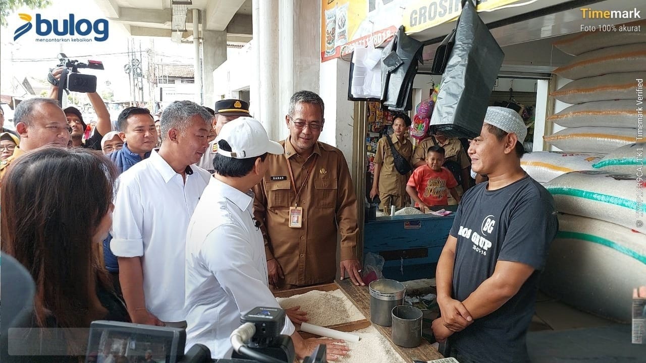 Jajaran BULOG Seluruh Indonesia Turun Serentak ke Pasar, Pastikan Pasokan dan Harga Beras Terkendali