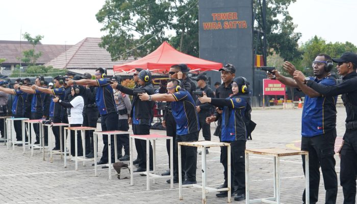 70 Pegawai Instansi Vertikal di Banten Ikuti Pelatihan Menembak