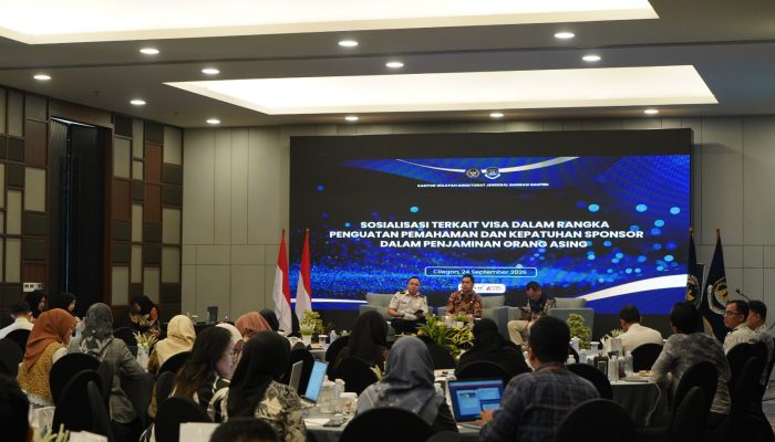Imigrasi Banten Sosialisasikan Aturan Visa dan Penjaminan Orang Asing 