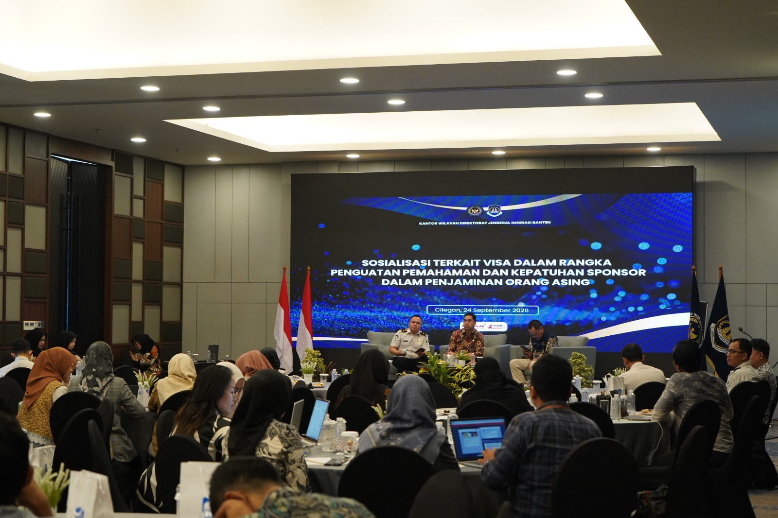 Imigrasi Banten Sosialisasikan Aturan Visa dan Penjaminan Orang Asing 