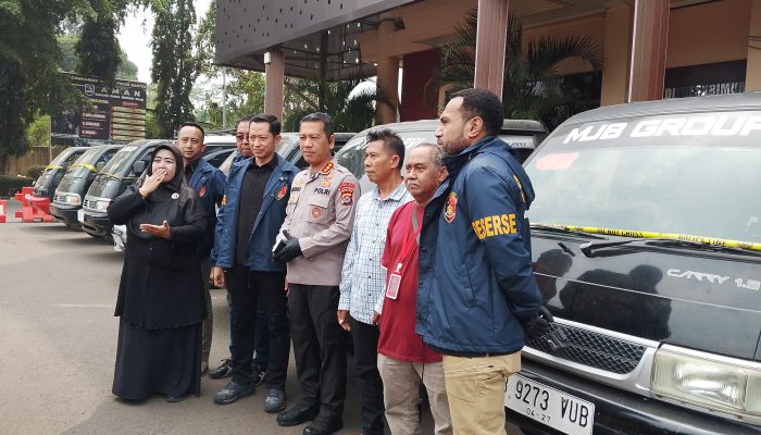Polda Banten Ungkap Sindikat Curanmor Pick Up, 11 Mobil Disita
