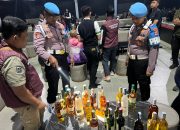 Polda Banten Periksa 70 Pengunjung THM dan Sita 914 Botol Miras