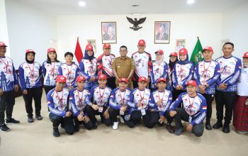 Andra Soni Lepas 29 Kontingen Gateball Banten ke Kejurnas 2026
