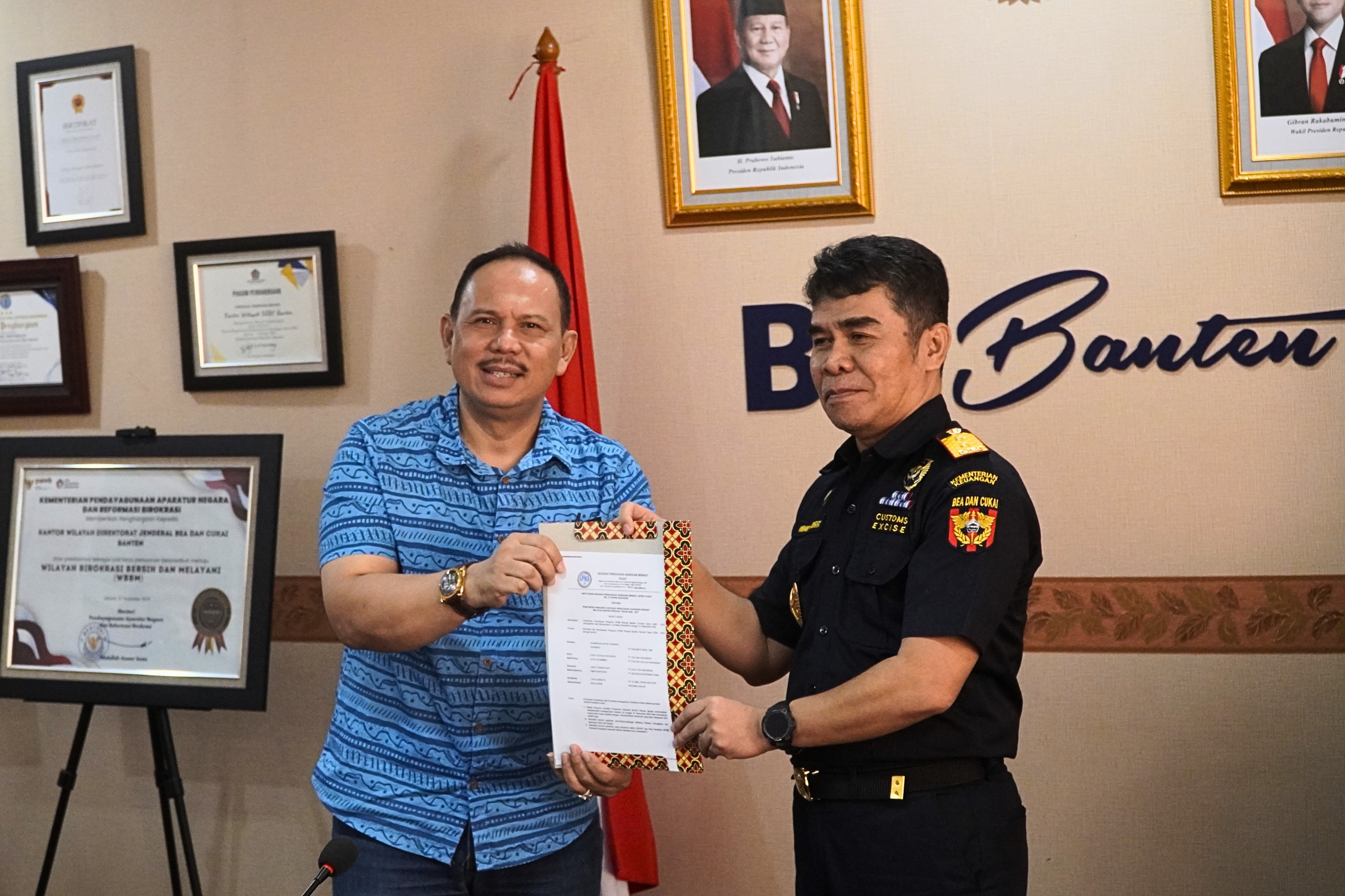 Sambut Kunjungan APKB, Bea Cukai Banten Buka Ruang Diskusi bagi Pengusaha