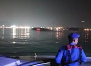 Pasca Kebakaran, KMP Batu Mandi Terbalik di Perairan Merak