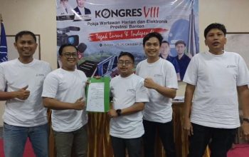 Khaerul Anwar Terpilih dalam Kongres VIII Pokja Wartawan Banten di Bogor Khaerul Anwar Terpilih dalam Kongres VIII Pokja Wartawan Banten di Bogor