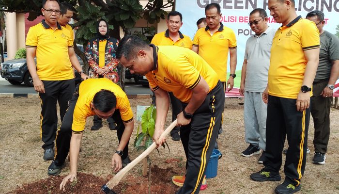 Lewat Green Policing, Polda Banten Dorong Banten Lebih Hijau