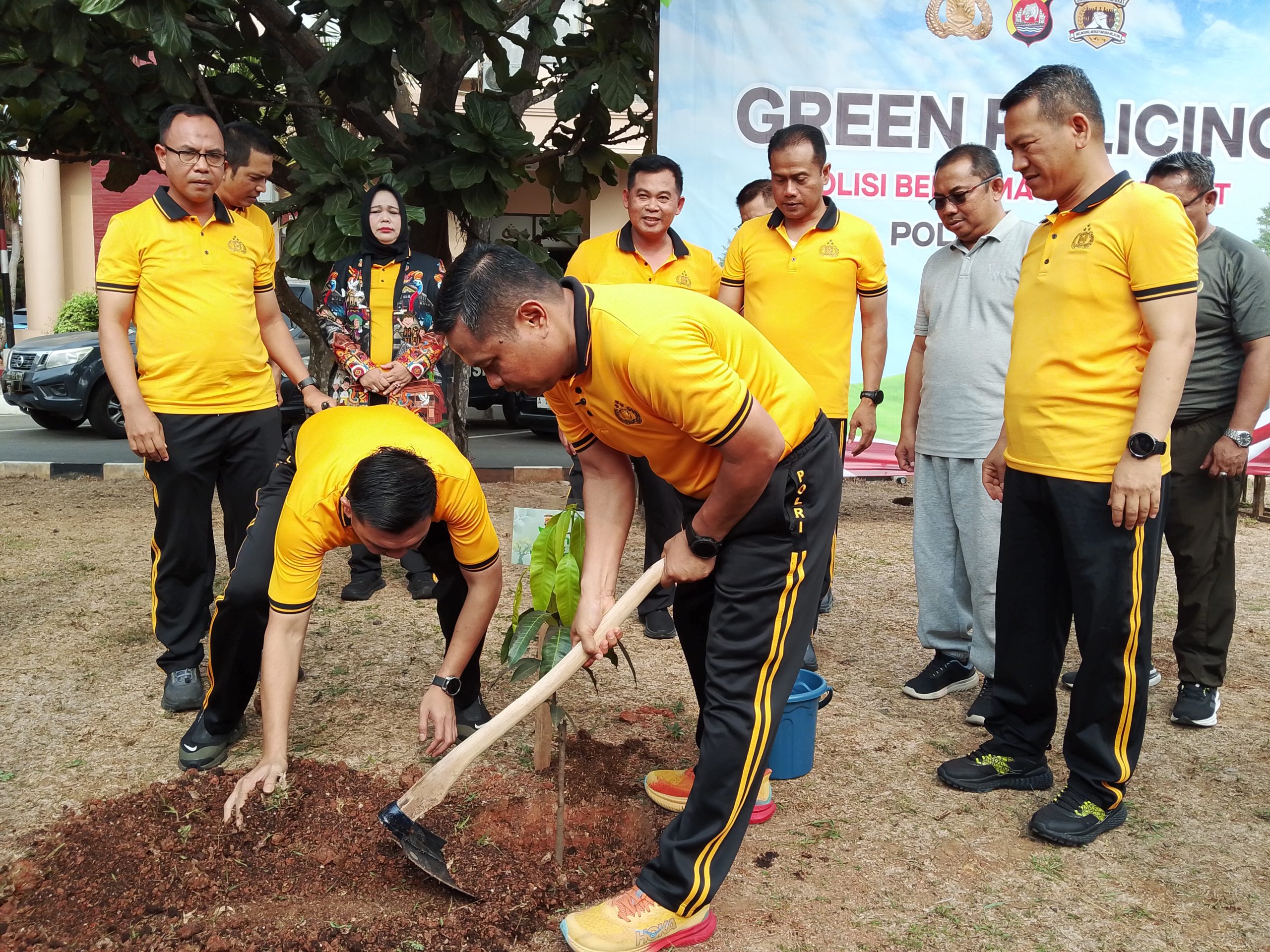 Lewat Green Policing, Polda Banten Dorong Banten Lebih Hijau